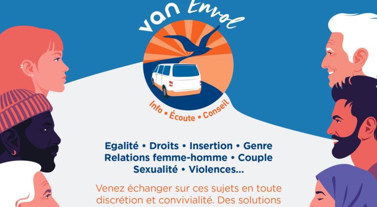 Lancement du « Van Envol », dispositif itinérant d’accompagnement et sensibilisation en ruralité portant une attention particulière aux femmes et à leurs droits.